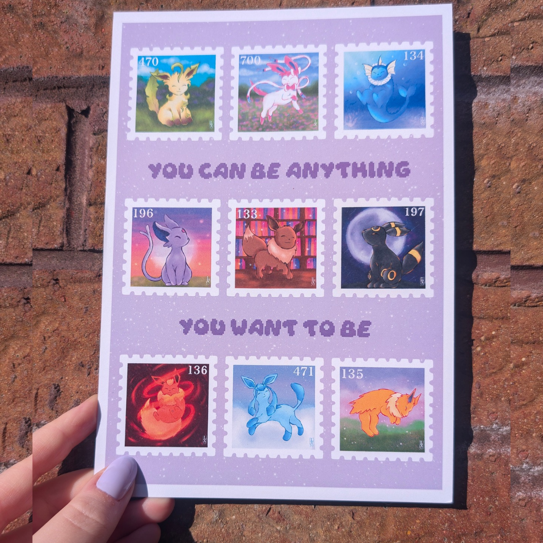 Eeveelution Art Print