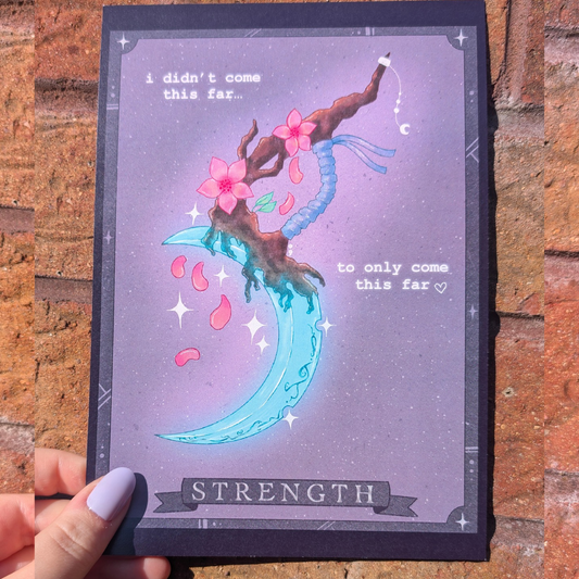 Strength Tarot Print
