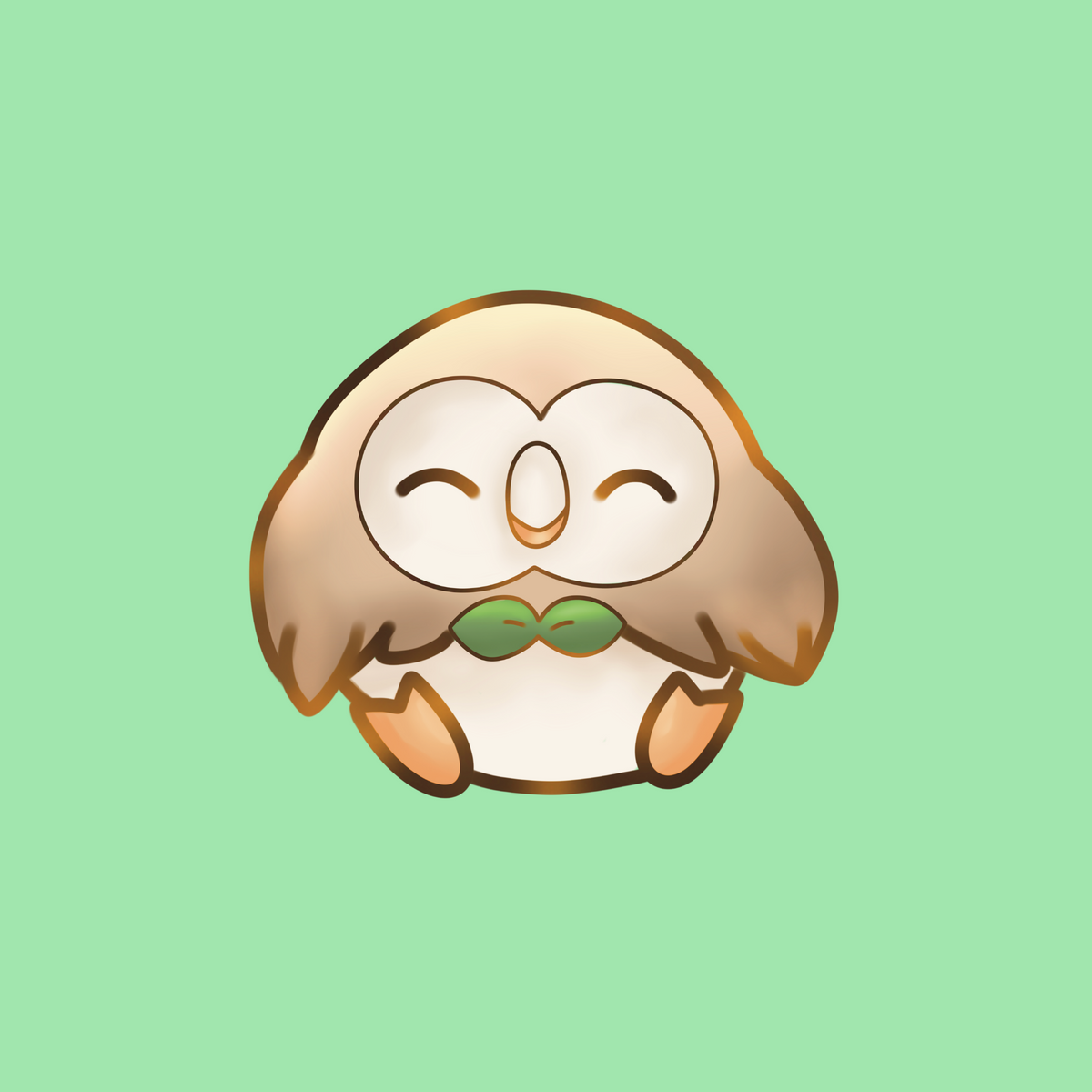~grass starter sticker~